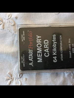 Atari Portfolio memory expansion card 64 kilobytes like new