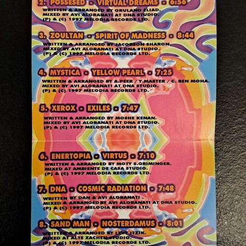 Trance Mix 7 CD like new, electronic, Israel uplifting Goa trance