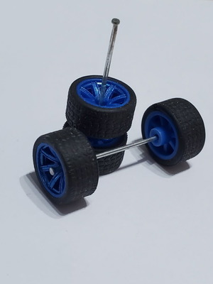 Hot Wheels τετράδα ρόδες λαστιχένιες καινούργιες