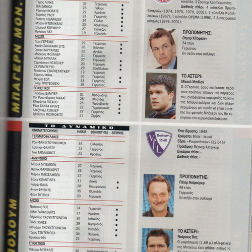 2003 Foreign Football Leagues new, 2003-2004 guide