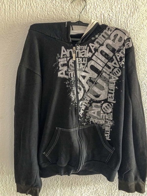 Tracksuit set used, size M, black