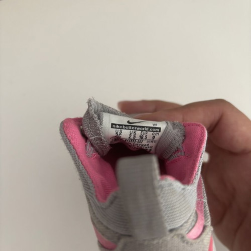 Nike baby shoes used, size 18.5, first steps