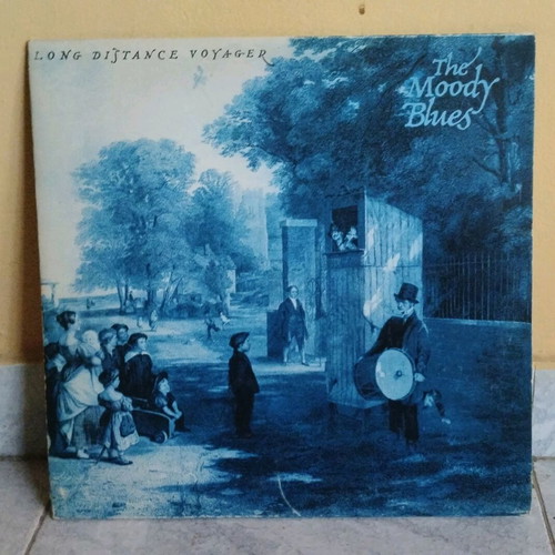 Moody Blues Long Distance Voyager vinyl record used, rock