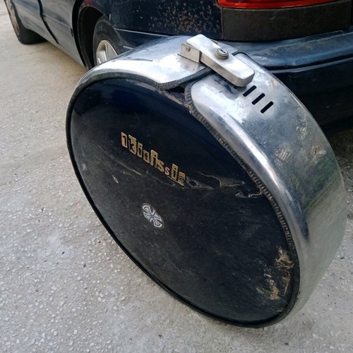 Spare Tire Cover used, nickel for Mitsubishi Pajero Pinin