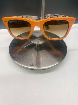 Ray Ban sunglasses collectible edition, like new, orange