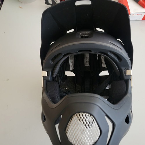 Uvex Jakkyl HDE 2.0 Full Face Convertible Bicycle Helmet like new, size 56-61cm
