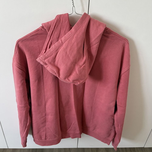 Kiabi unisex pink hoodie sweatshirt