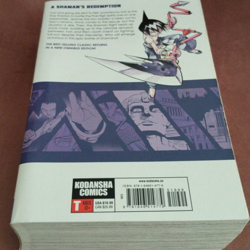 Shaman King omnibus volumes 28-30 new, English