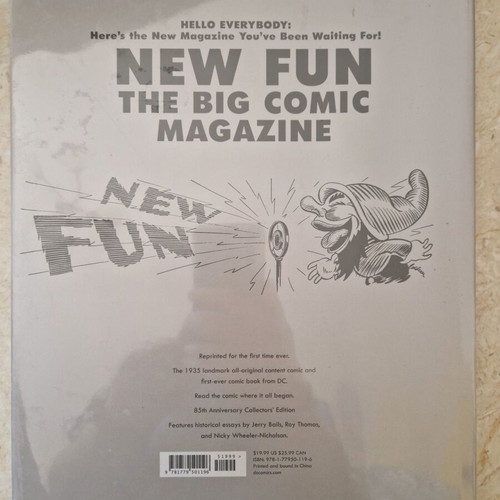 Famous First Edition New Fun #1 new, sealed