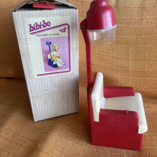 Bibibo hairdryer like new, rare collectible toy