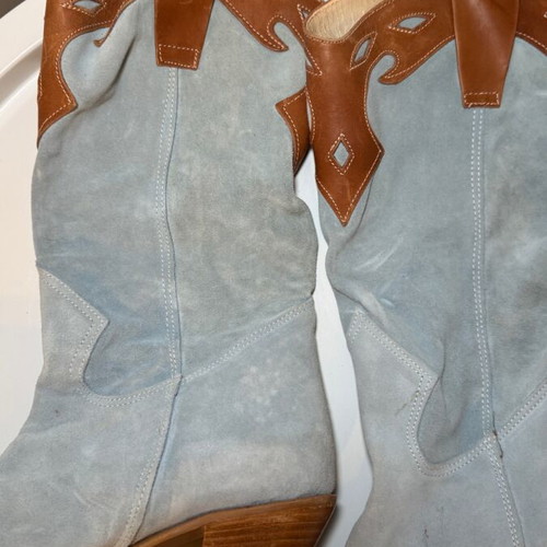 Cowboy women's boots handmade Made In Italia used size 39