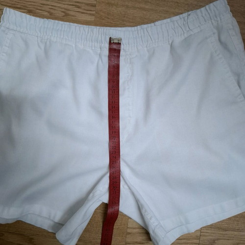 White men's linen shorts Zara XL like new