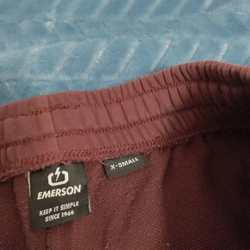 Emerson bermuda shorts used, burgundy, size X-Small