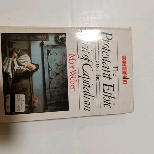 Max Weber book like new
