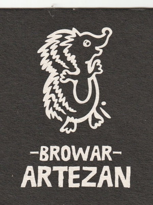 Poland beer coaster Brower Artezán new