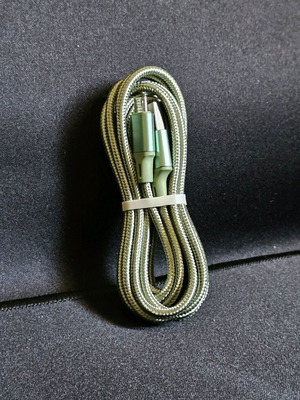 Καλώδιο Micro USB υφασμάτινο 2 μέτρα καινούργιο