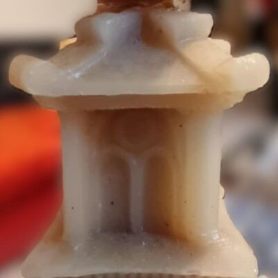 Decorative candle miniature Westertoren Netherlands like new