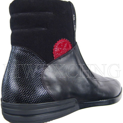 4US Cesare Paciotti men's boots like new, leather and suede, size 44
