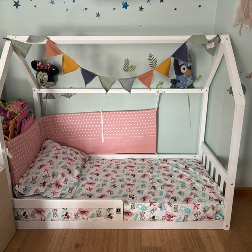 Bellamy Pinette Cot like new with bonus bell cot and mattresses