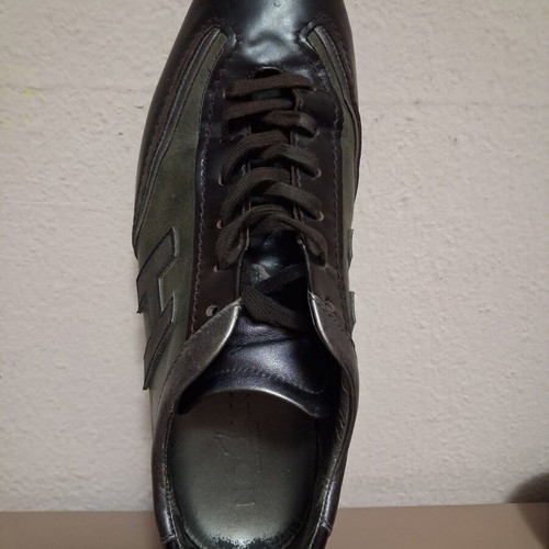 Hogan men's casual shoes used, size 44, green
