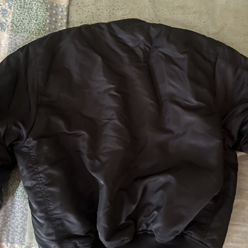 Mil Tec black bomber jacket skinhead punk size S
