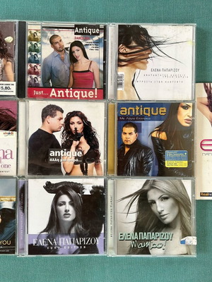 Elena Paparizou pack of 10 CDs like new, pop