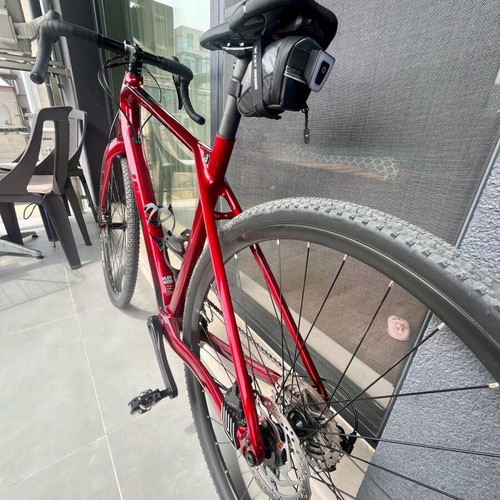 Merida Silex 4000 Gravel Bike like new, red, 700c wheels