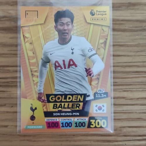 Panini Premier League 23 Golden Baller like new Son Heung-Min