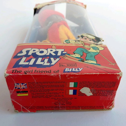 Sport Billy doll 1980 new, Greek made by Lyra