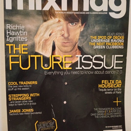 Mixmag The Future Issue magazine like new