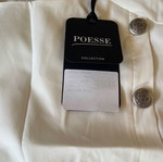 Ολόσωμη φόρμα σορτς Poesse λευκή νούμερο S καινούργια με ετικέτα