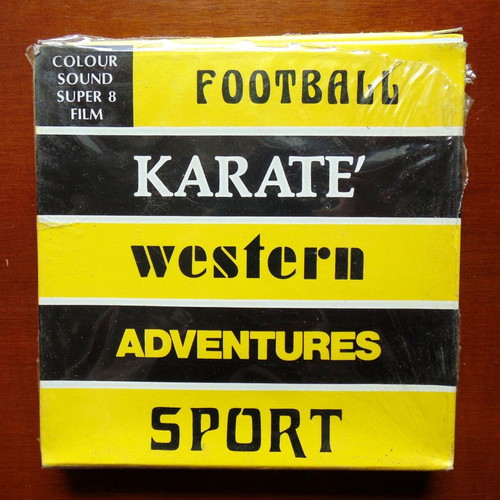 Home Movie Film 8 mm Karate Fighting Super 8 colour, like new
