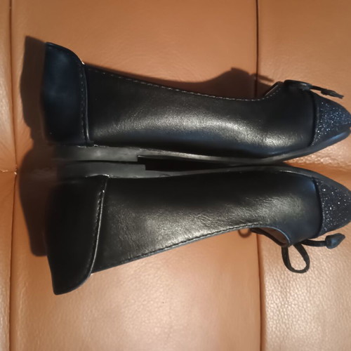 Anatomic leather ballerinas size 28 new, black