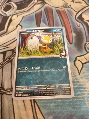 Marnie's Scraggy 132/182 Reverse Holo Pokémon Card like new