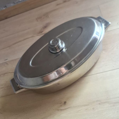 Steam Pan Simens Simtronic Like New, 18/10 Steel, 40x23 cm