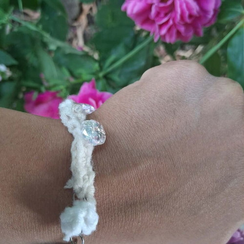 Bracelet "Nezhen Oblak" new, Y2K Fairycore design