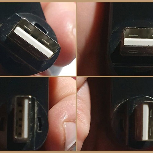 Mini Rotatable 3-Port USB Hub