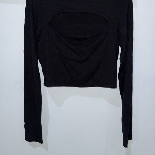 Judah Club crop top used, black, size S