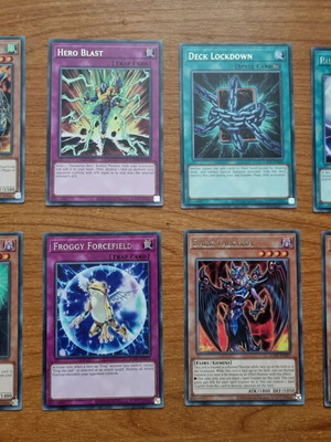 Yugioh LODT (Reprint) πακέτο 8 rare καρτών new