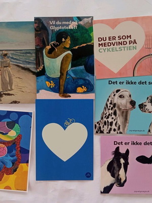 Various postcards like new, all together