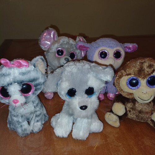 Beanie Boos plush dolls like new