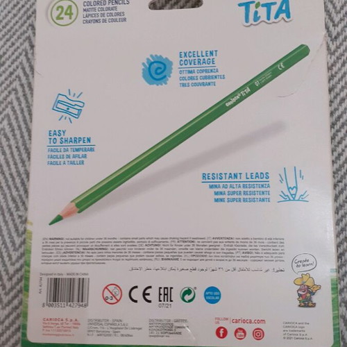 Carioca colored pencils