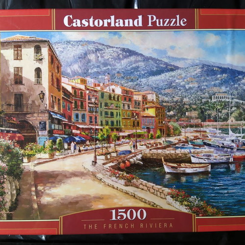 Castorland French Riviera puzzle 1500 pieces new