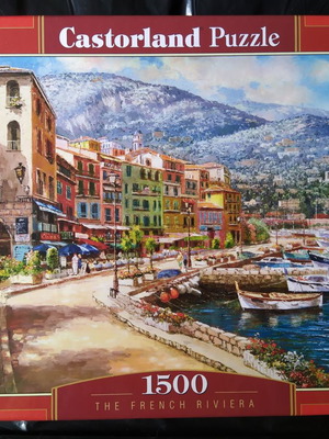Castorland French Riviera puzzle 1500 pieces new