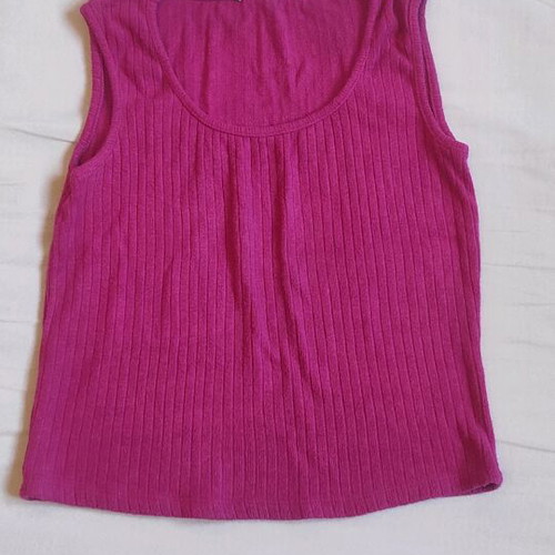 Fuchsia two-piece blouse ALE like new, size Small