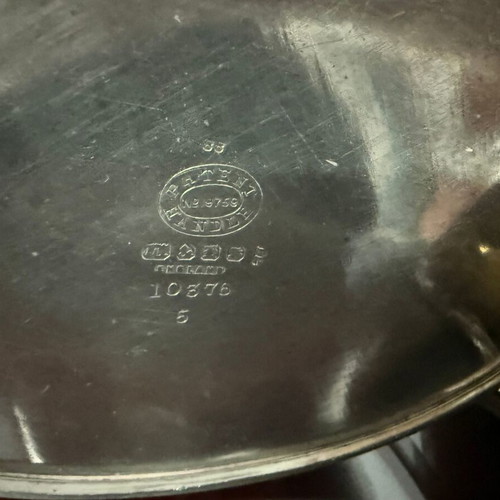 Βικτωριανό επάργυρο σετ τσαγιού και καφέ μεταχειρισμένο