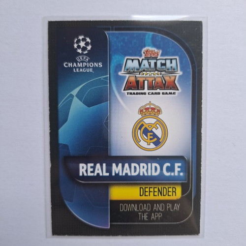 Topps Match Attax Champions League 2019-20 Raphael Varane 100 Club card new