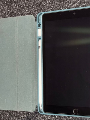 Apple iPad 9ης γενιάς 10.2'' Wi-Fi 64GB με Apple Pencil και θήκη Spigen σαν καινούργιο