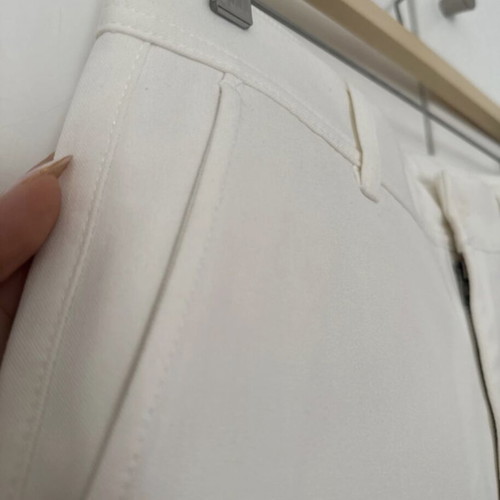 Zara men's pants white size M new