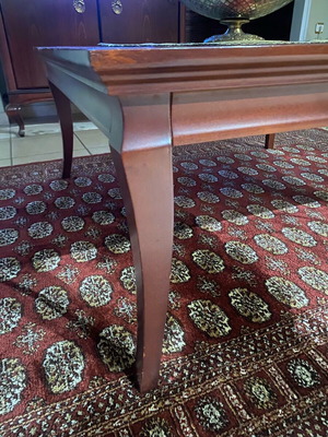 Coffee table used, solid wood 1x1